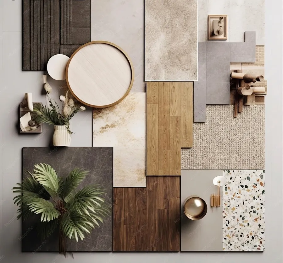 Flooring as the subject: plank flooring surface